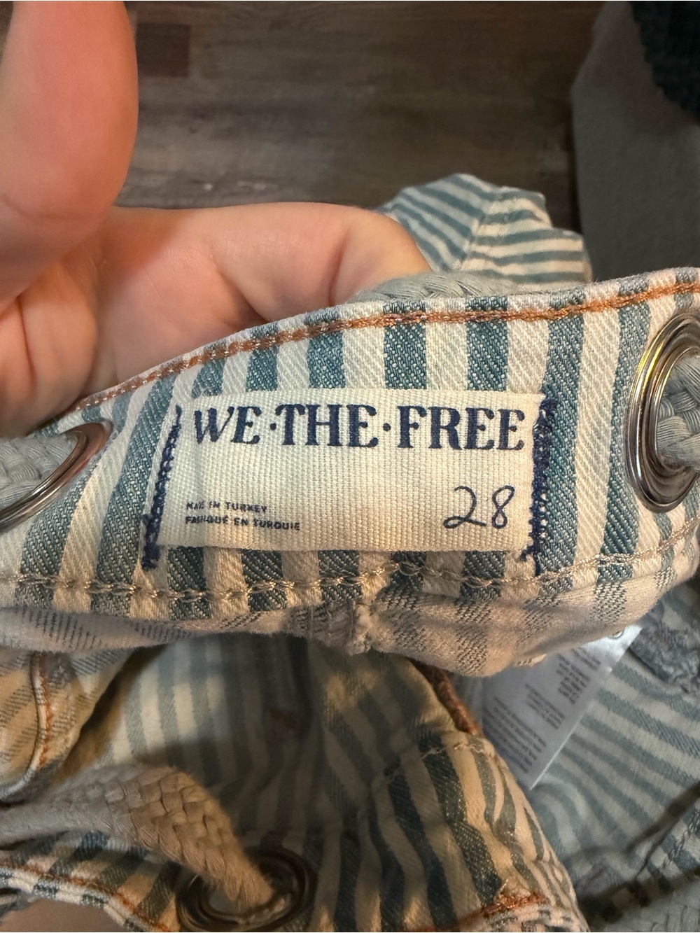 Free People Moxie Railroad Jean - Picture 5 of 7